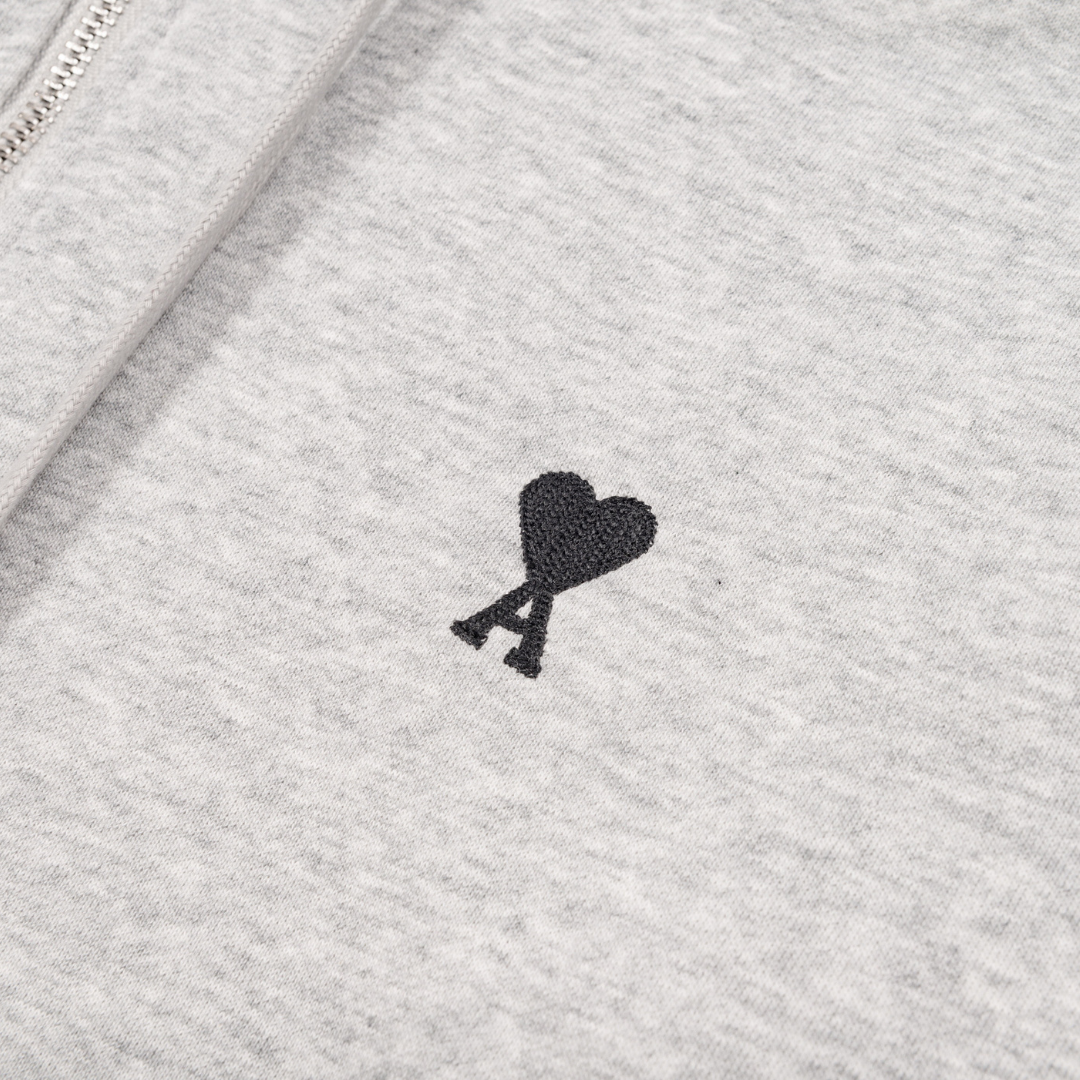 Sweat à Capuche Ami Zippé