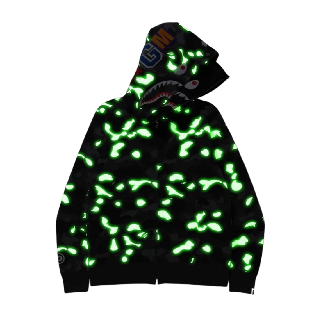 Sweat à Capuche Bape Zippé