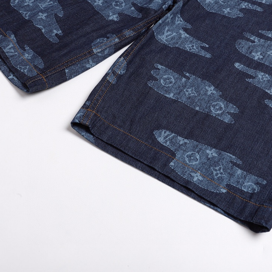 Short Monogram Bandana