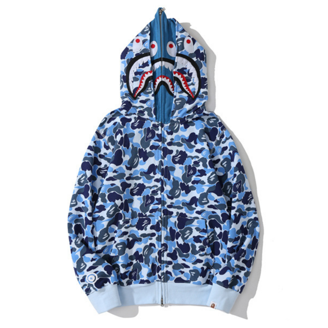 Sweat à Capuche Bape Zippé