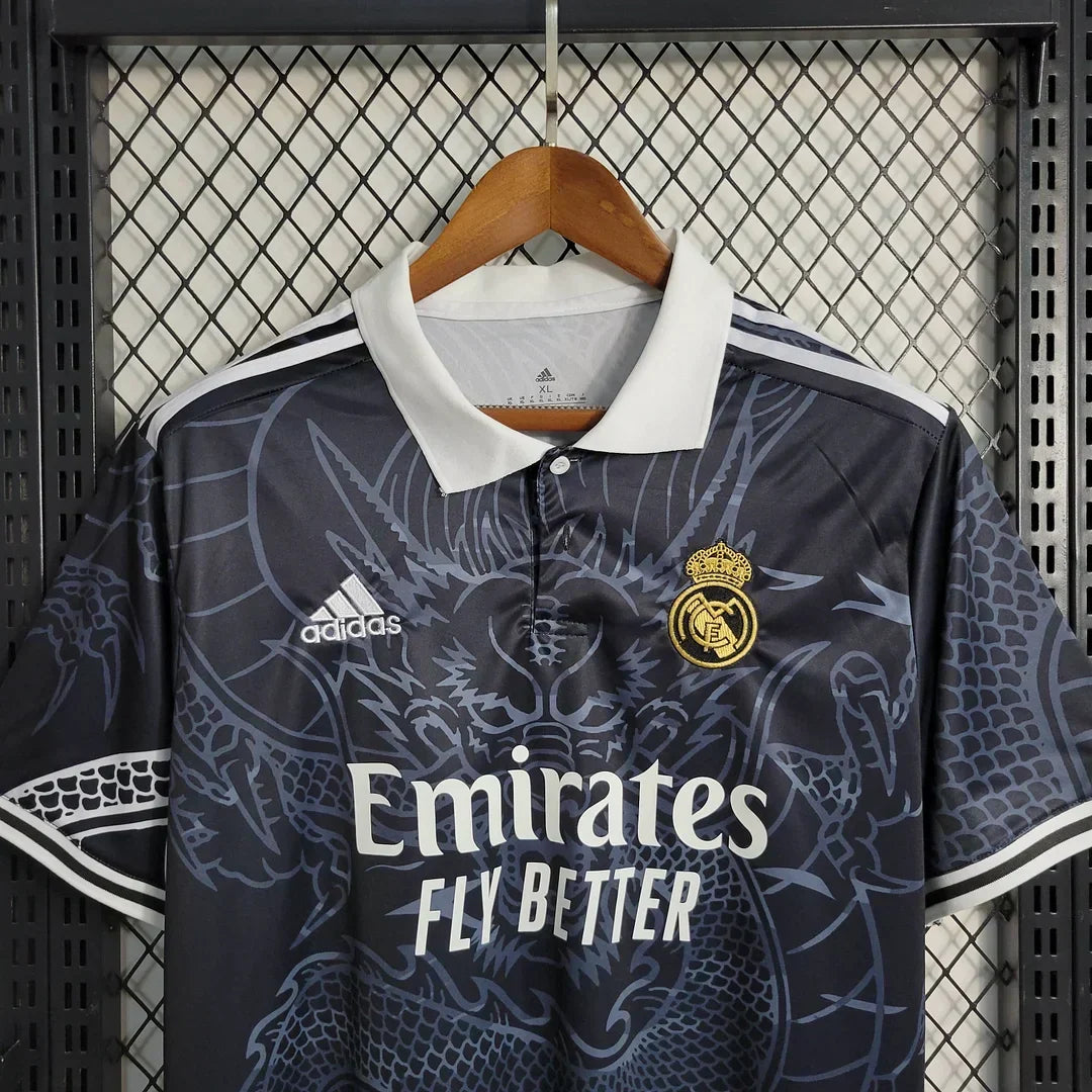 Maillot Real Madrid Dragón Negro Limited