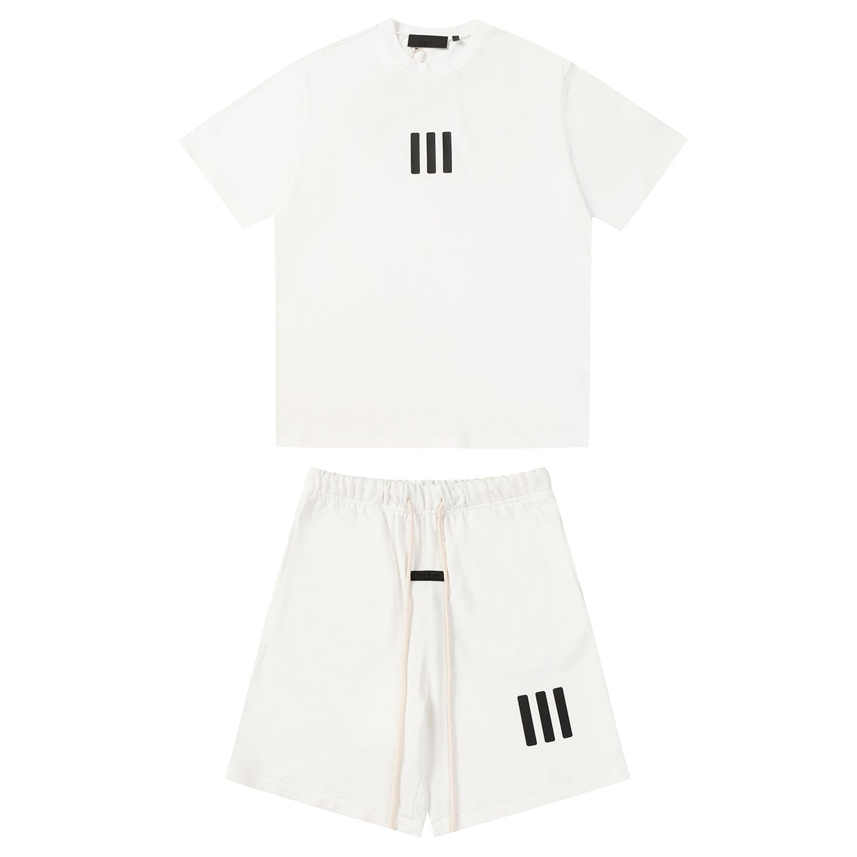 Ensemble Short Essentials Blanc