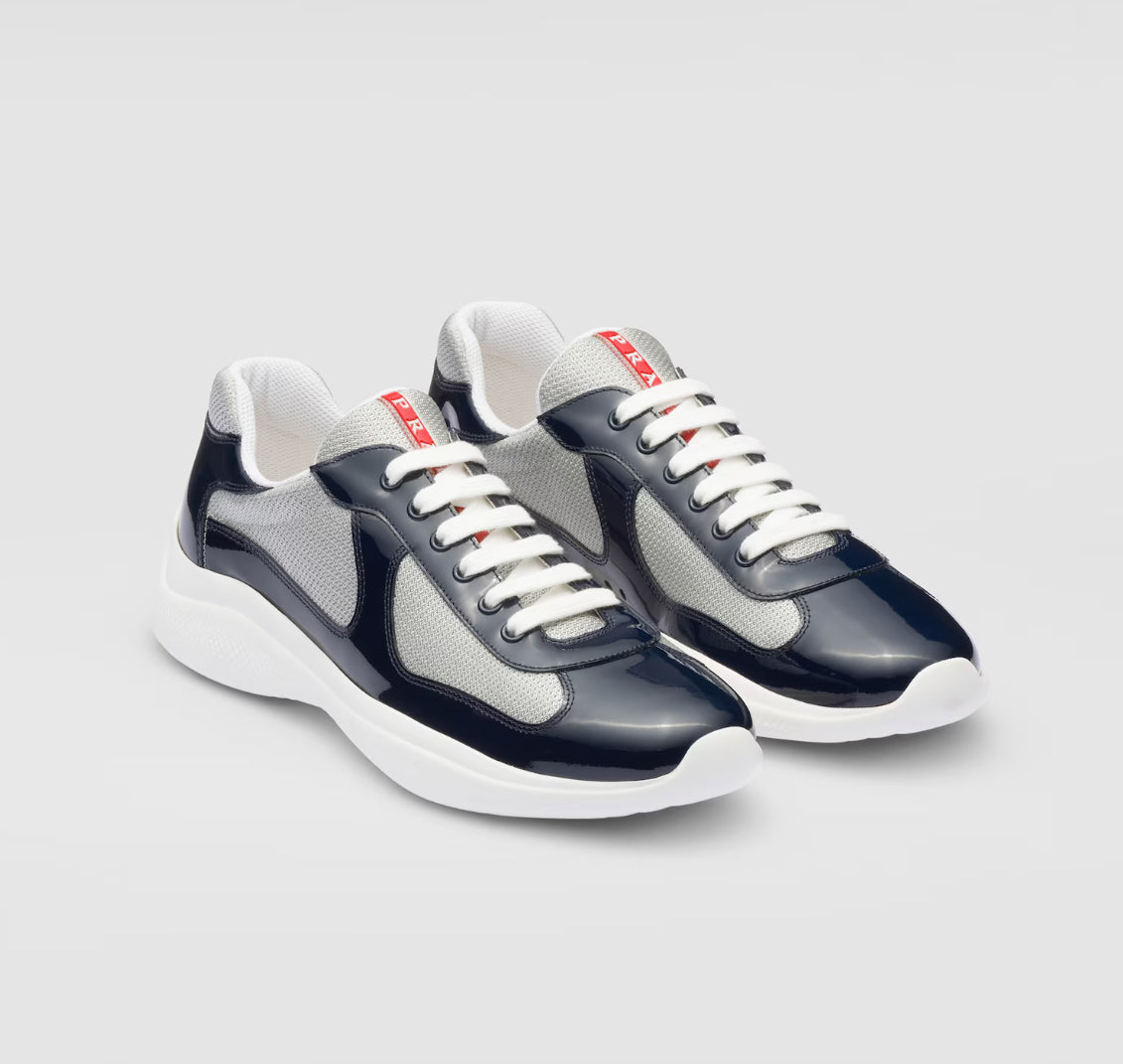 LEDER AMERICAS CUP PATENT Bleu Marine