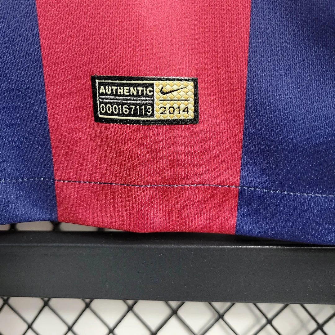 Maillot 2014-2015 Retro Barcelona Home