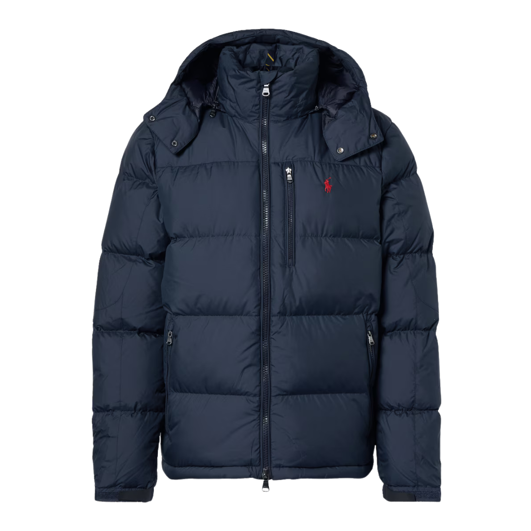 Veste Polo Bleu Marine Bleu