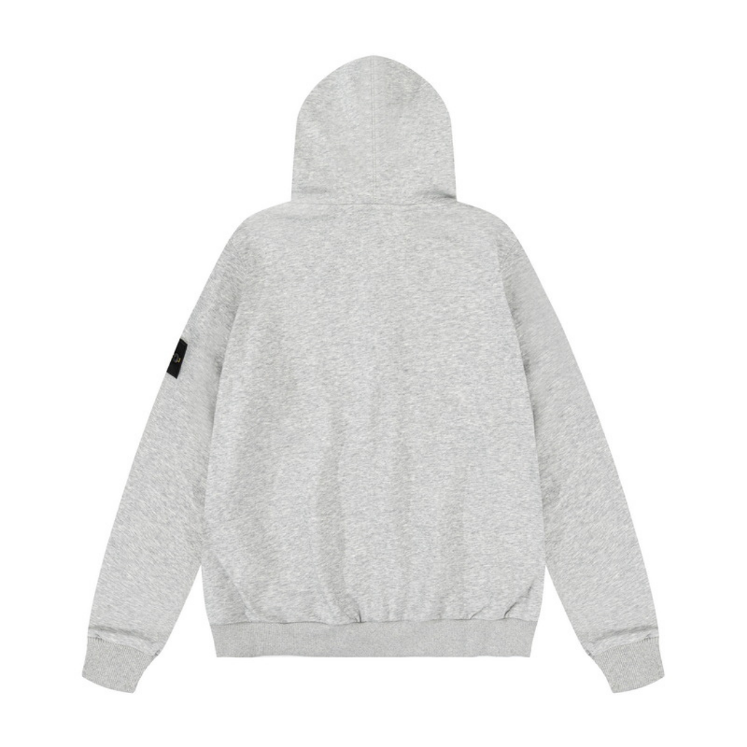 Sweat à Capuche Monogram Zippé