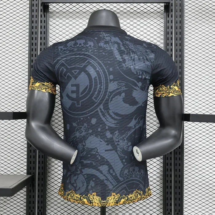 Maillot Real Madrid Dorado Dragon Limited