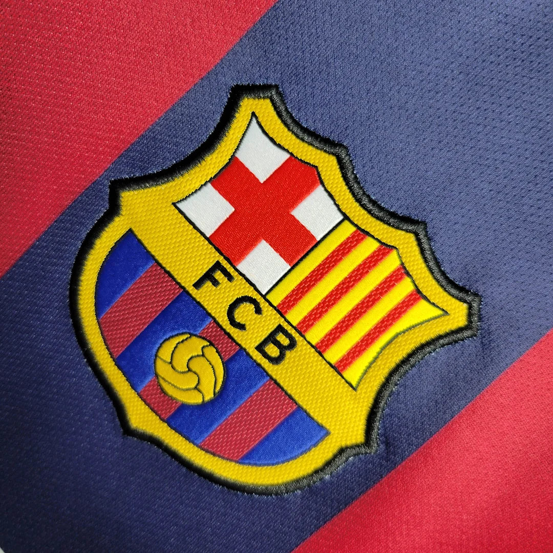 Maillot 2014-2015 Retro Barcelona Home