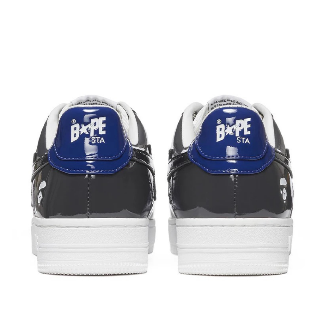Bape Bapesta Noir Bleu