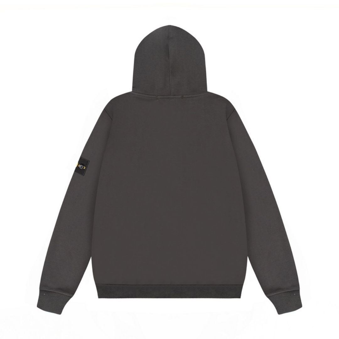 Sweat à Capuche Monogram Zippé