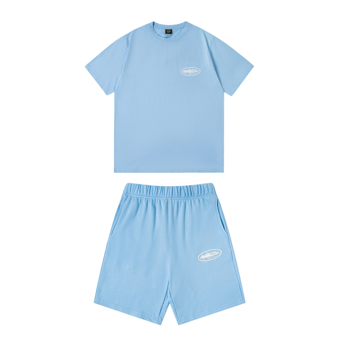 Ensemble Short Alcatraz Sky Bleu