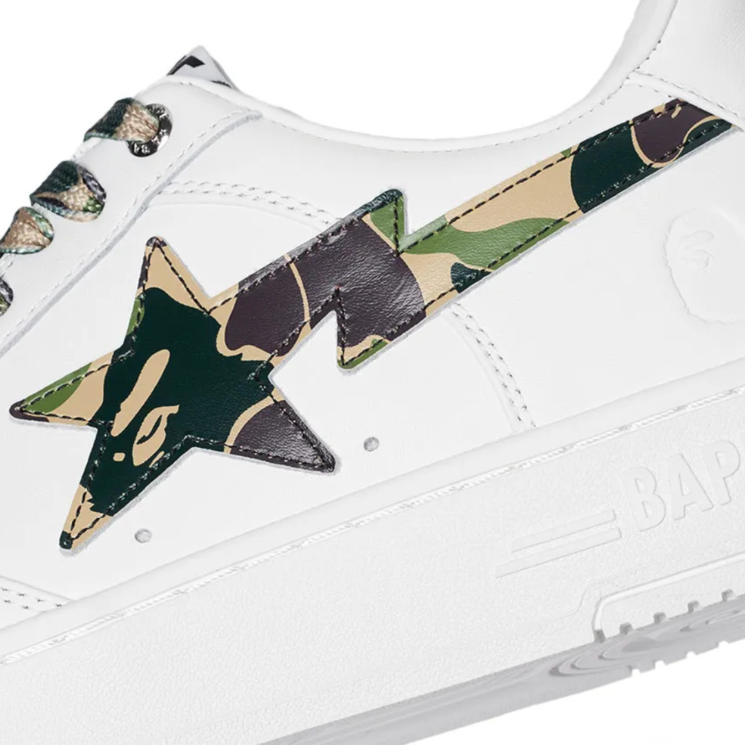 Bape Bapesta Camo Vert
