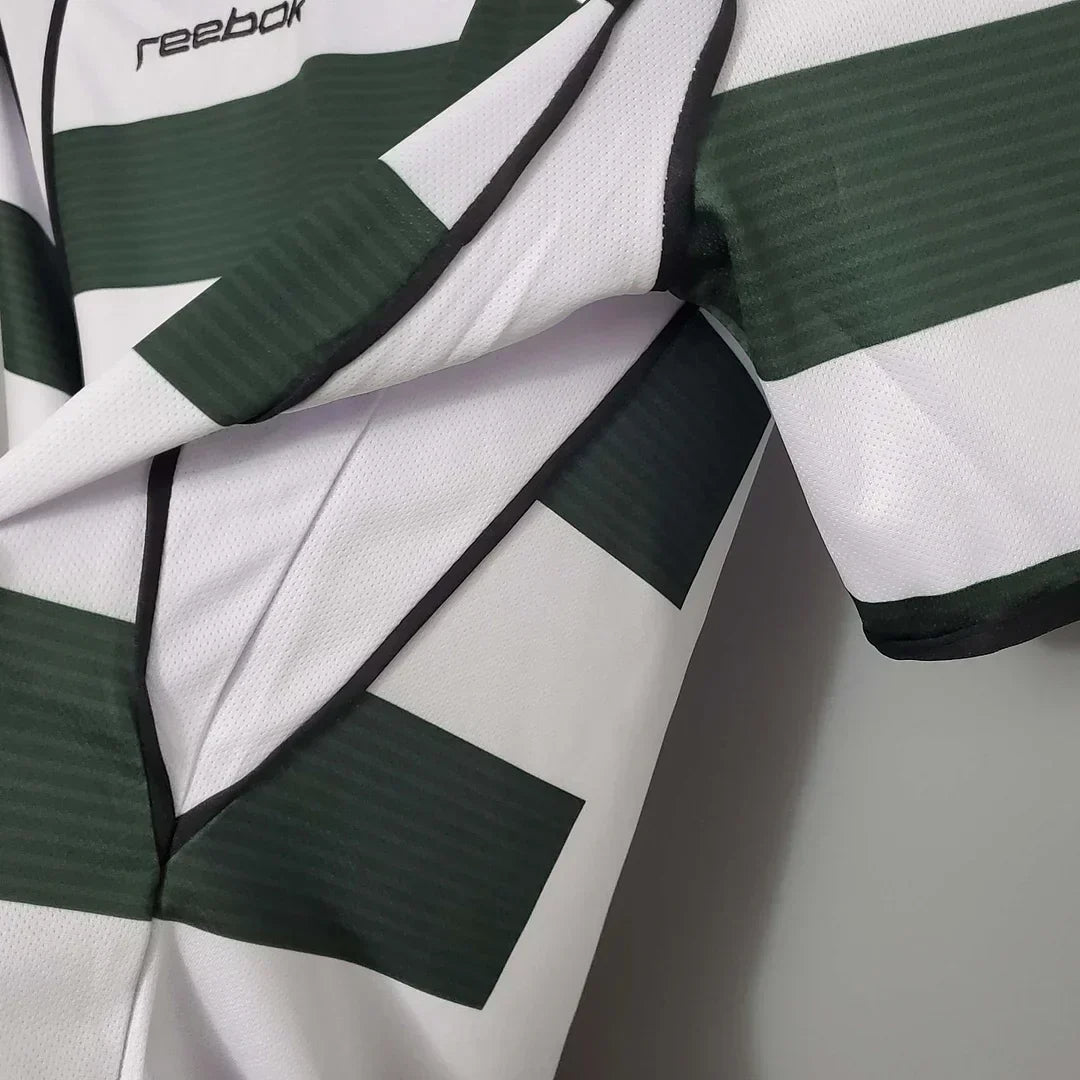 Maillot Retro Sporting Lisbon 2002-2003 Home