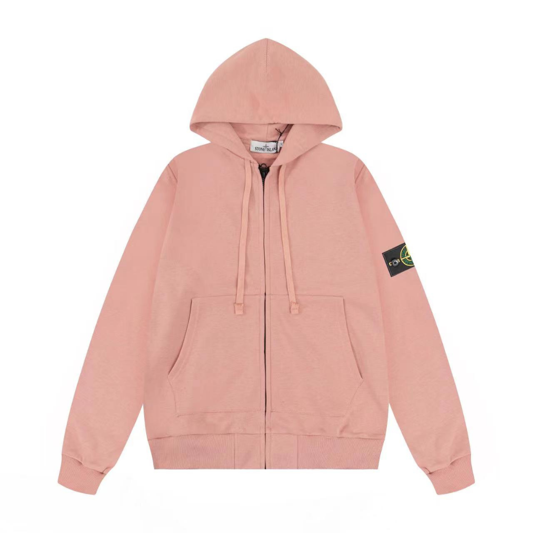 Sweat à Capuche Monogram Zippé