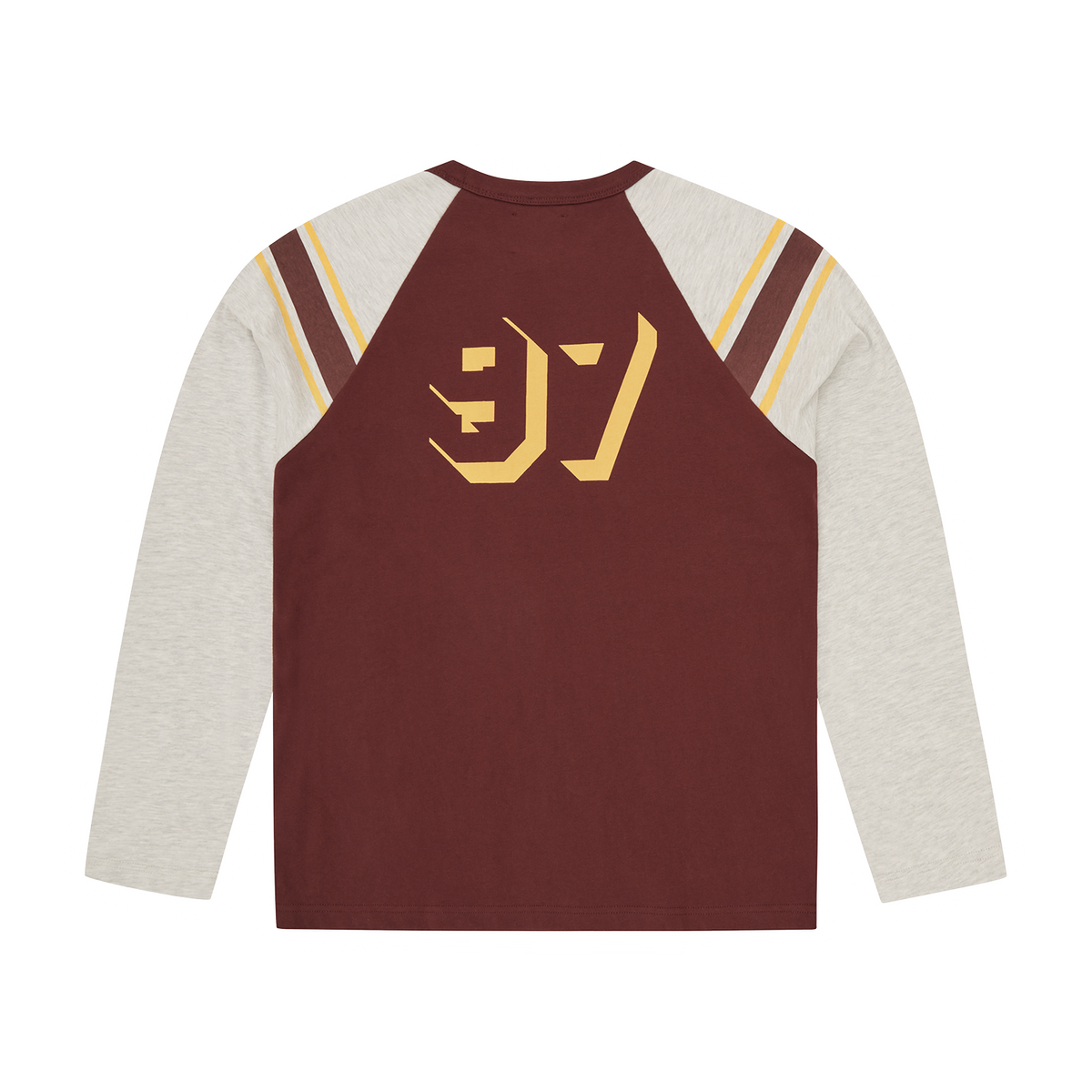 Corteiz 97 Heavyweight Raglan L/S - Burgundy
