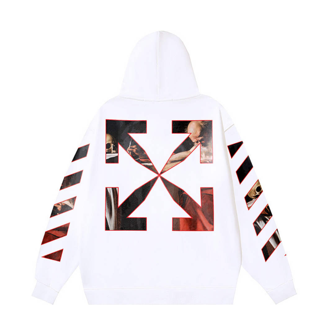 Sweat à Capuche Off-W Monogram