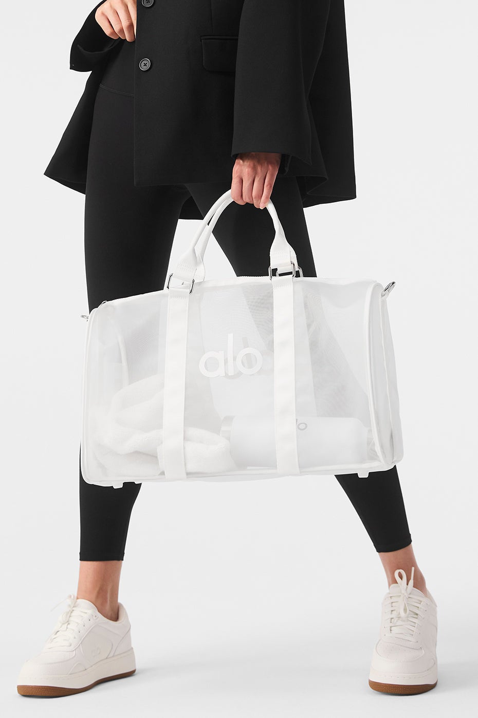 Gym Bag Transparent White