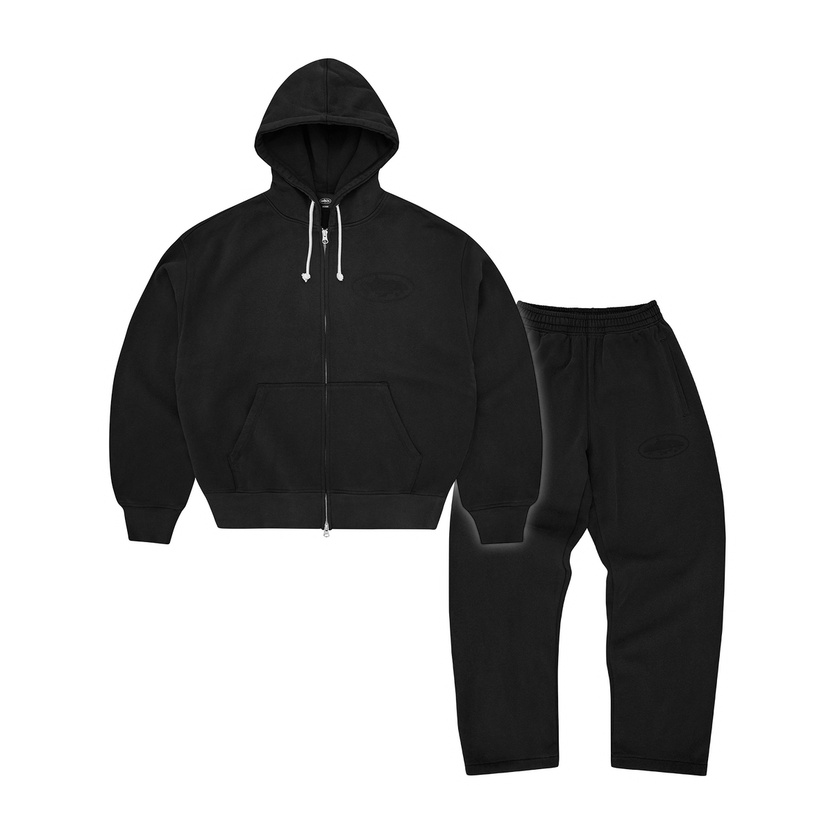 Corteiz Island Knockout Tracksuit - Black