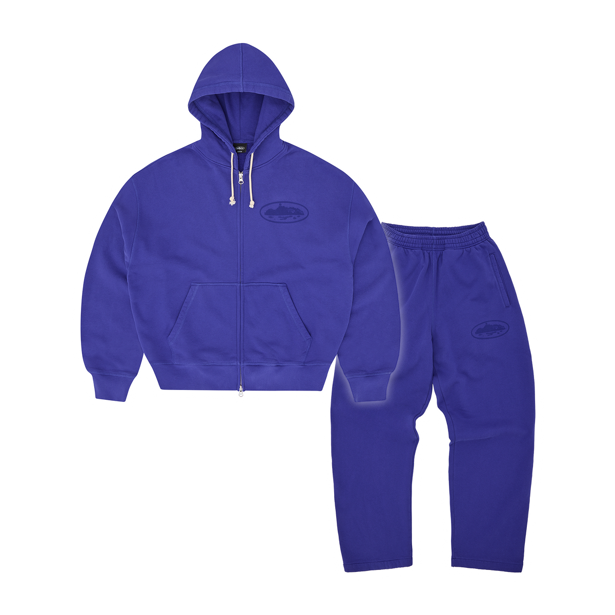 Corteiz Island Knockout Tracksuit - Indigo Blue