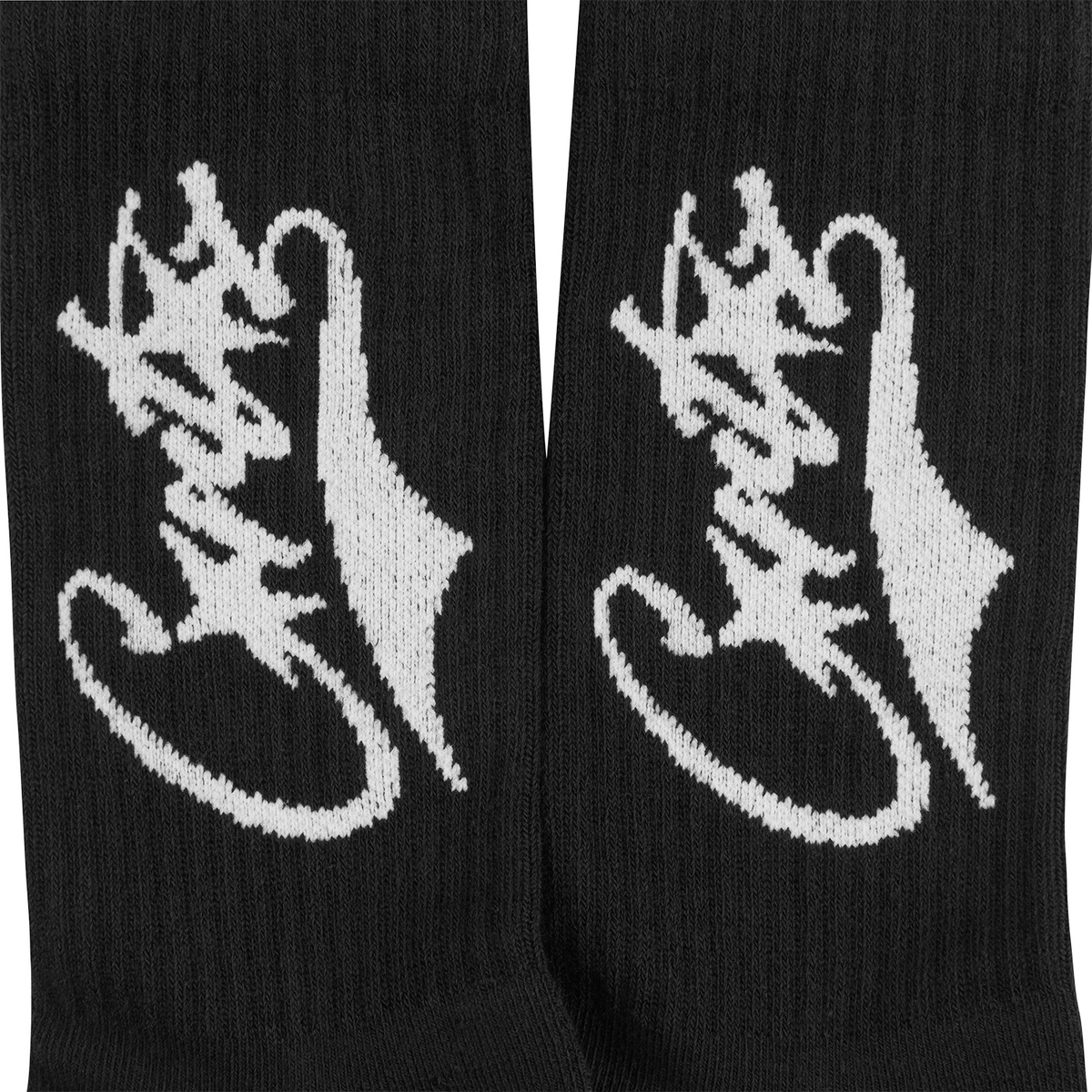 Corteiz Baseball Socks - Black