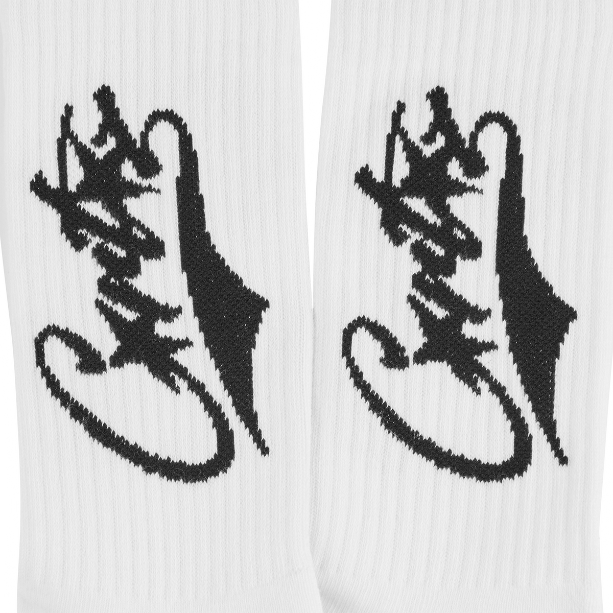 Corteiz Baseball Socks - White