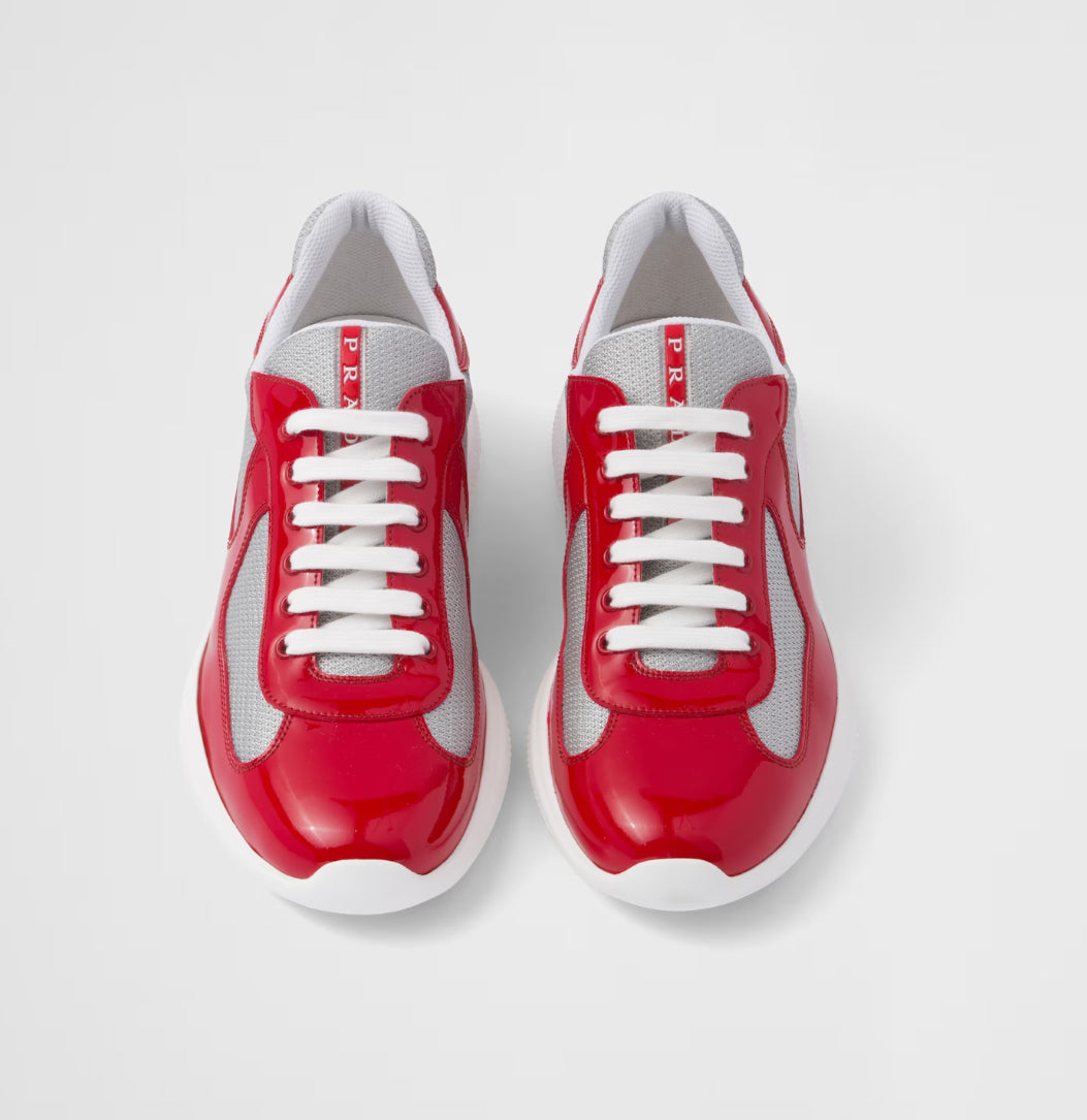 LEDER AMERICAS CUP PATENT Rouge