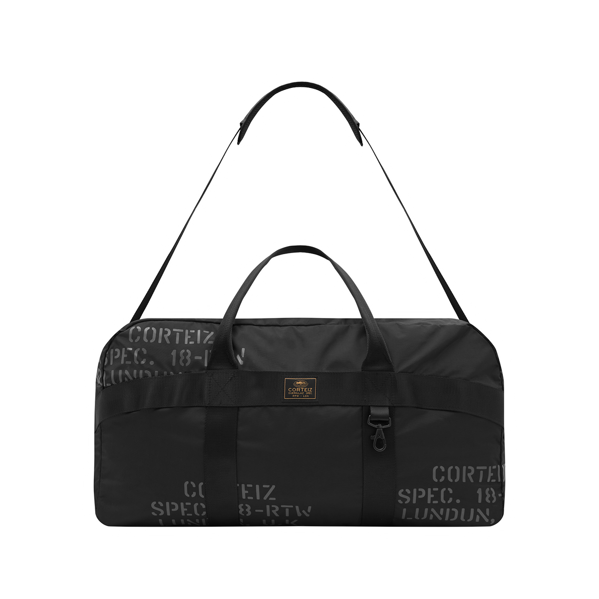 Corteiz Commando Duffle Bag - Black