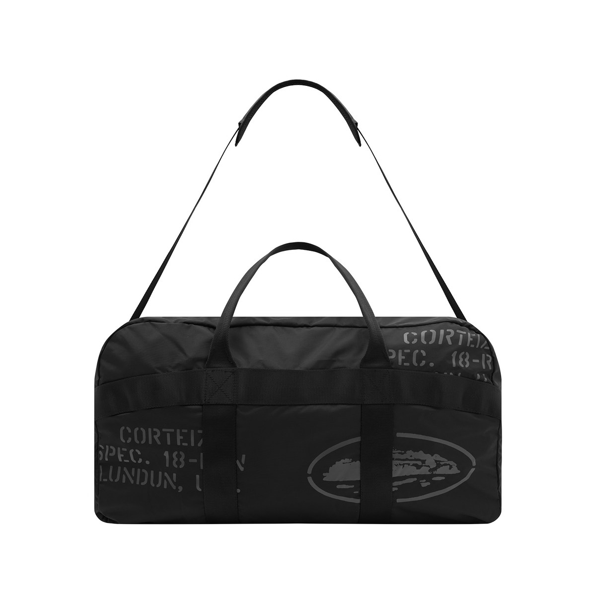 Corteiz Commando Duffle Bag - Black