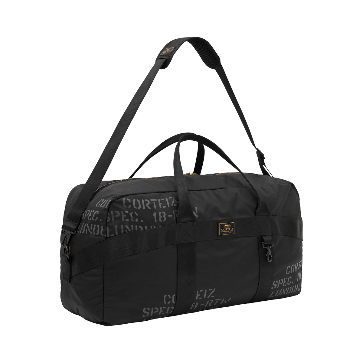 Corteiz Commando Duffle Bag - Black