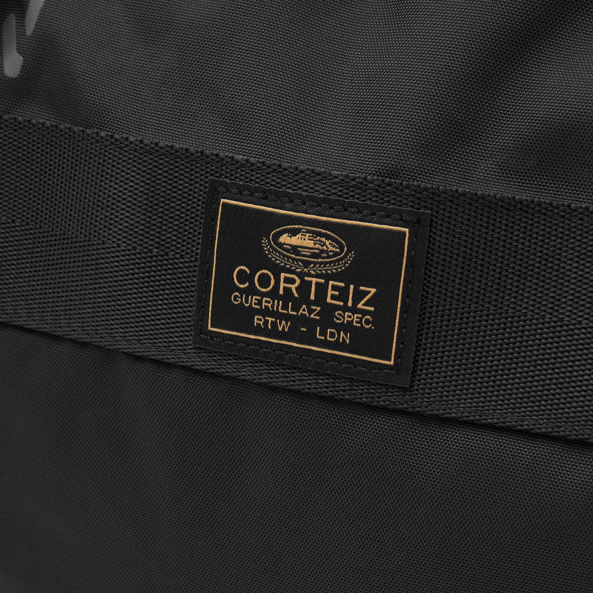 Corteiz Commando Duffle Bag - Black