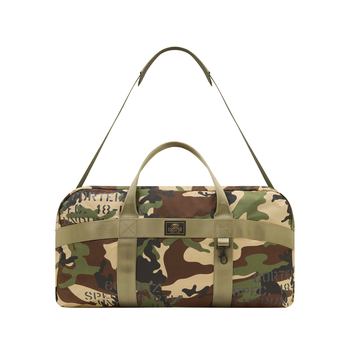 Corteiz Commando Duffle Bag - Woodland Camo