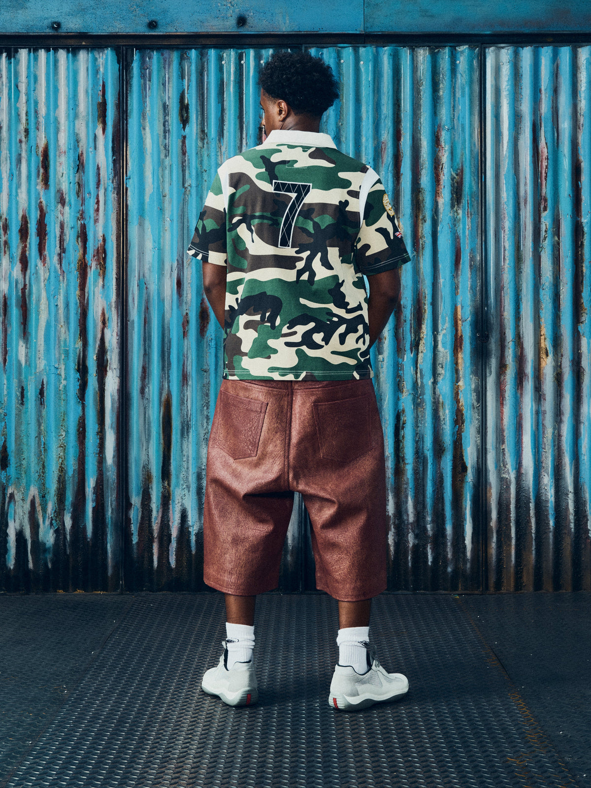 Corteiz Alpine Polo Shirt - Bach Camo