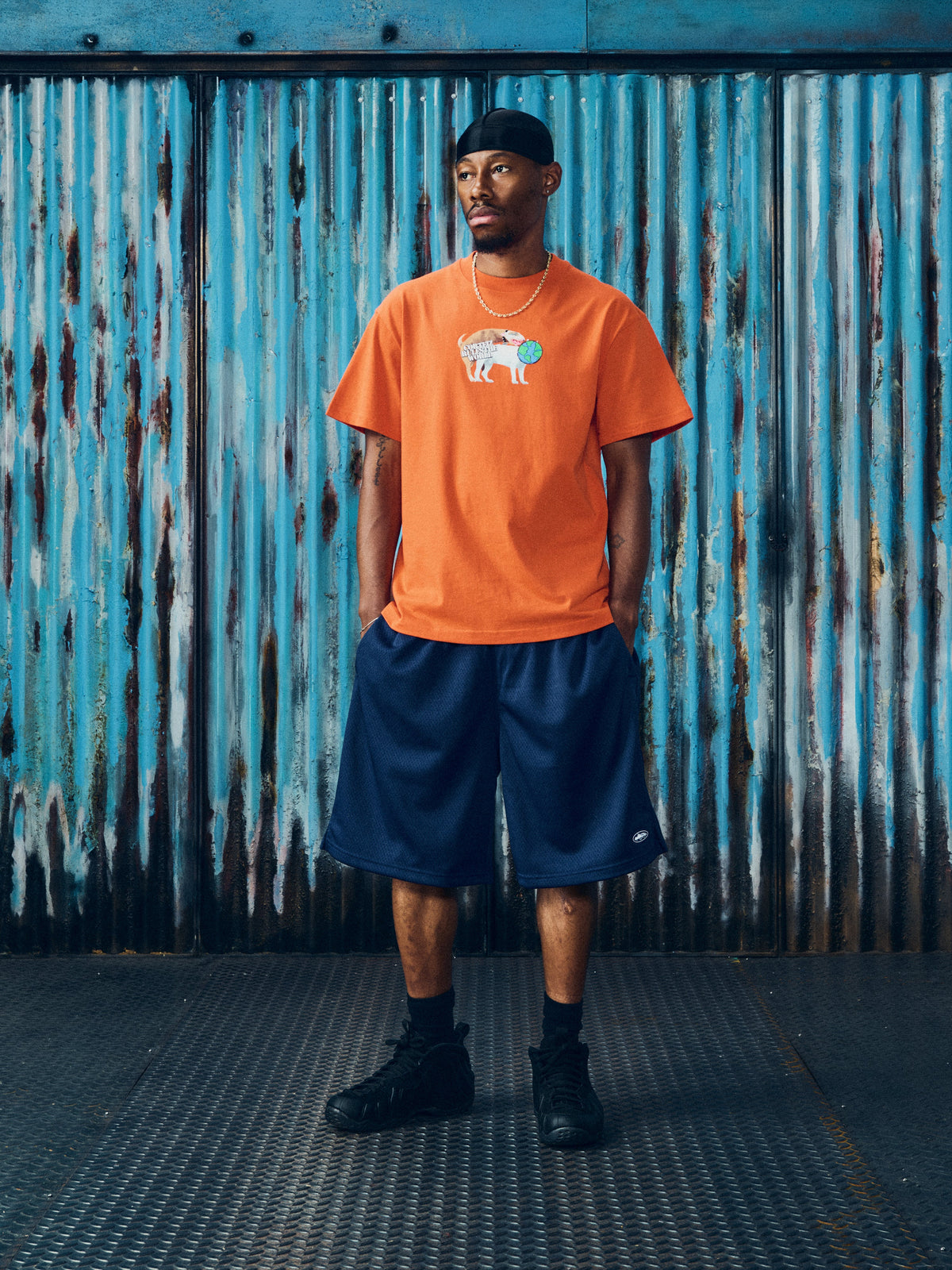 Corteiz Doggy Tee - Orange