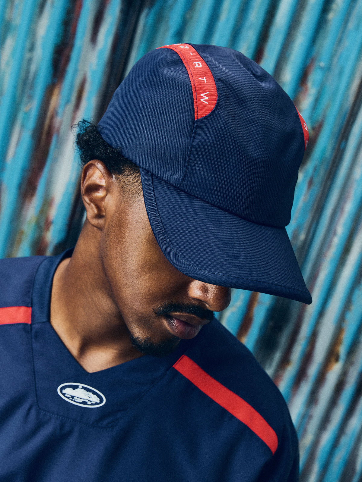 Corteiz Rossa Cap - Navy