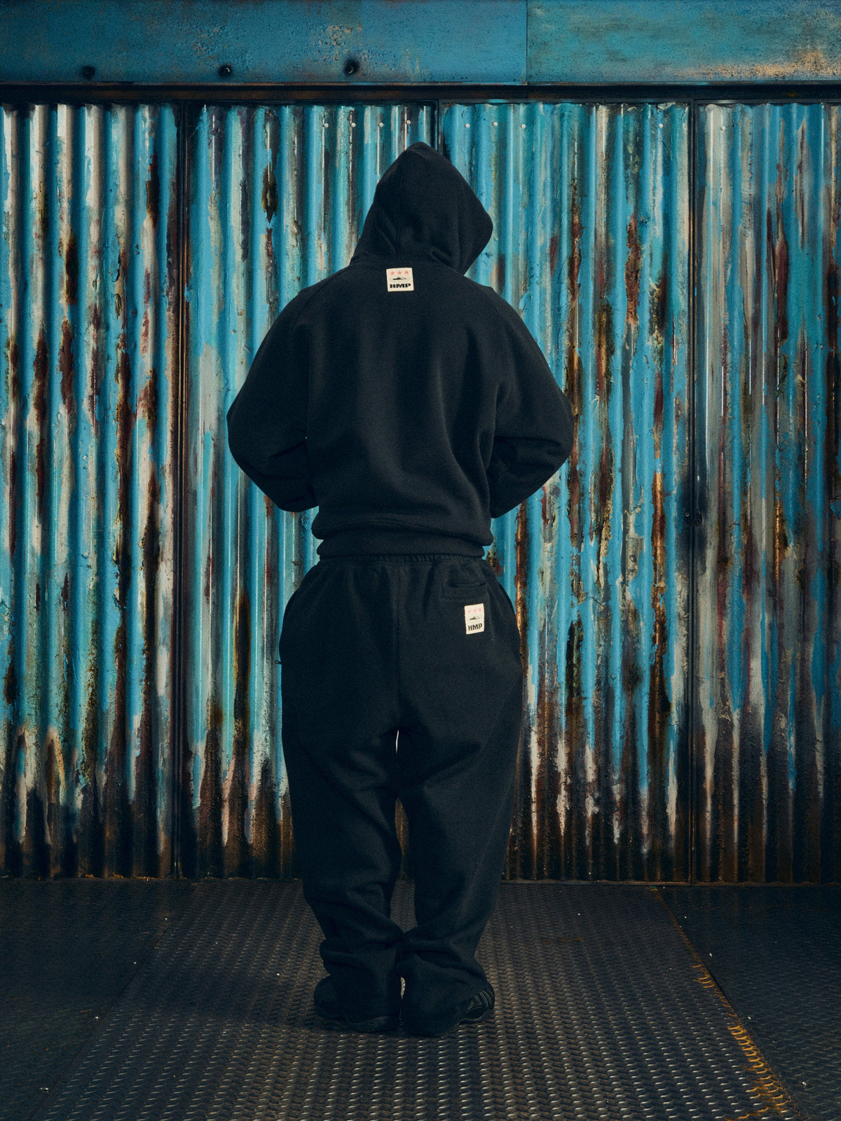 Corteiz HMP Open Hem Sweatpant - Black