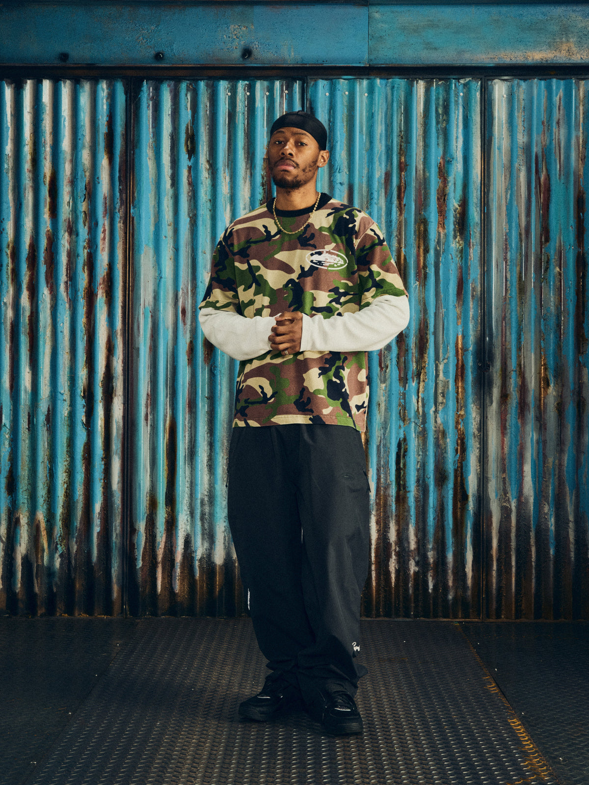 Corteiz Island Hybrid Thermal L/S - Camo