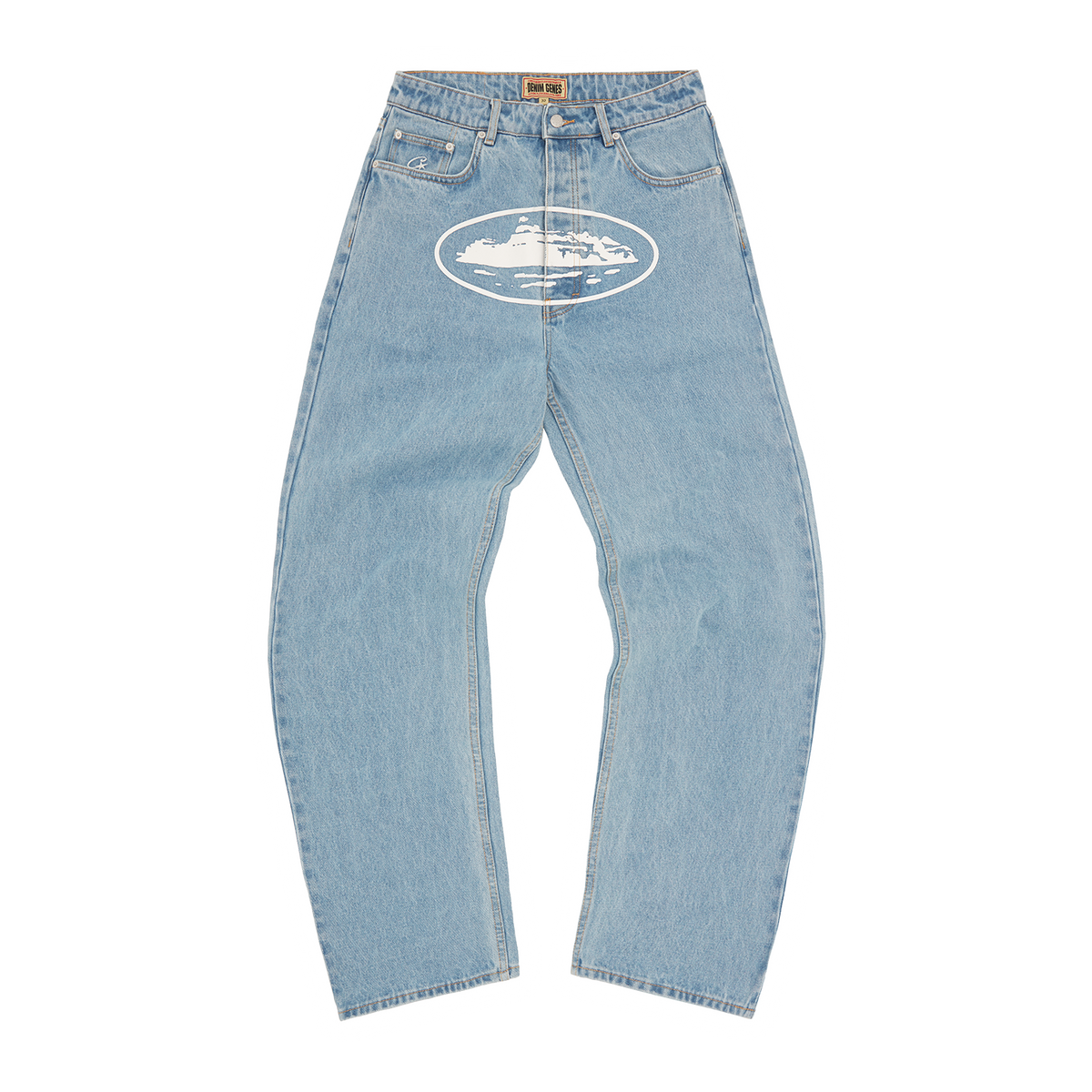 Corteiz Island Baggy Jeans - Stonewash