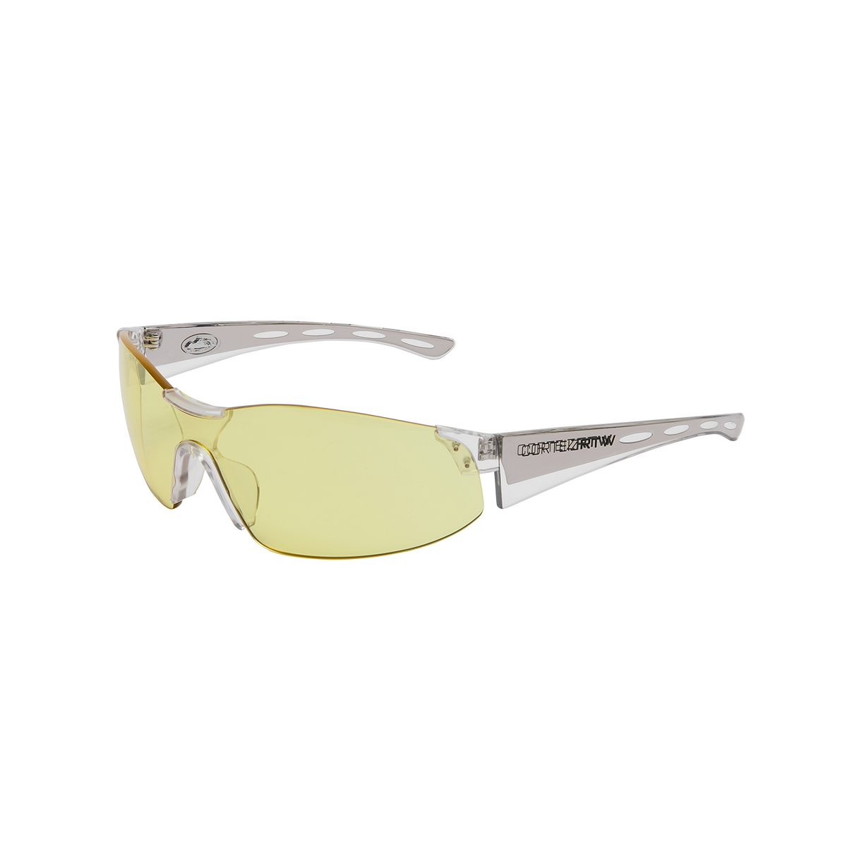 Corteiz GT3 Sports Sunglasses - Clear