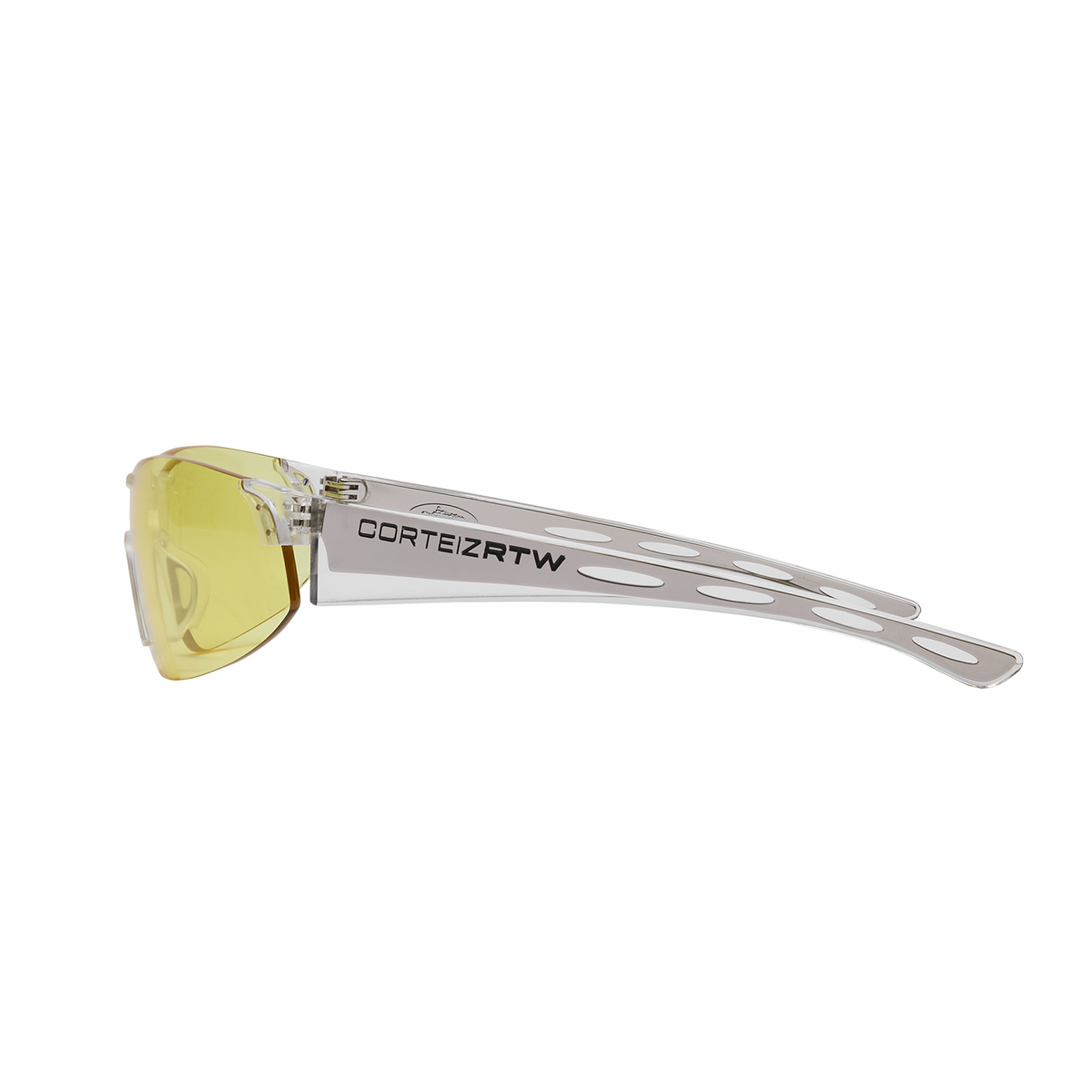 Corteiz GT3 Sports Sunglasses - Clear