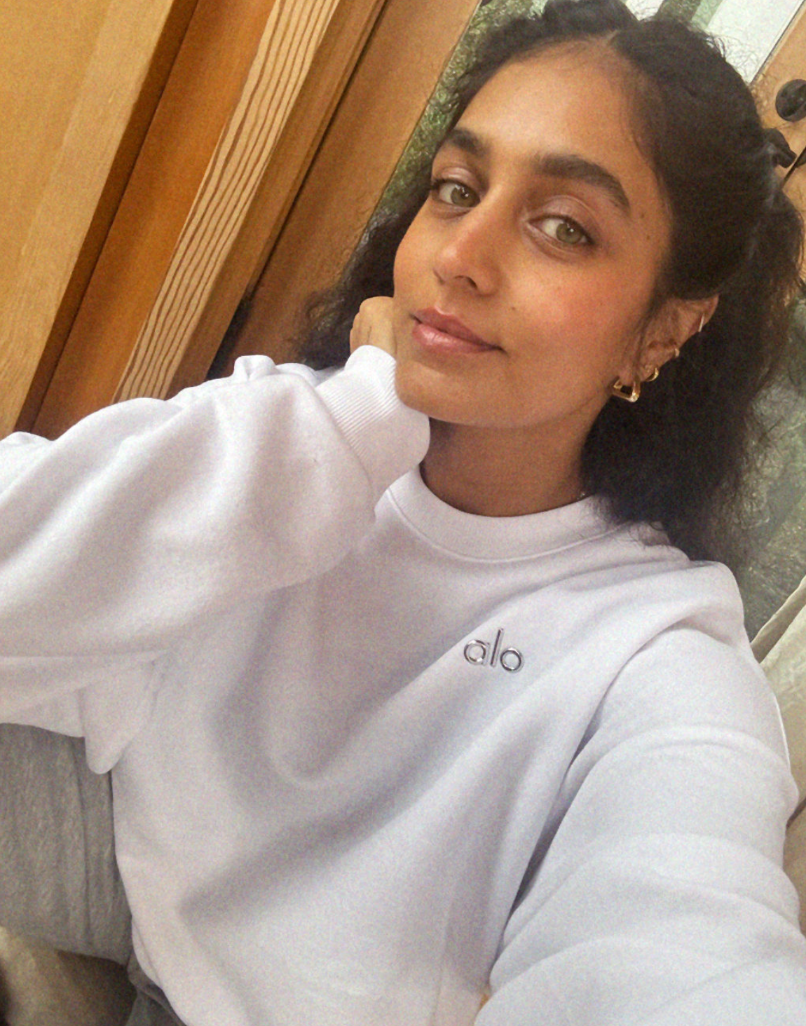 Crewneck Accolade White Sweater