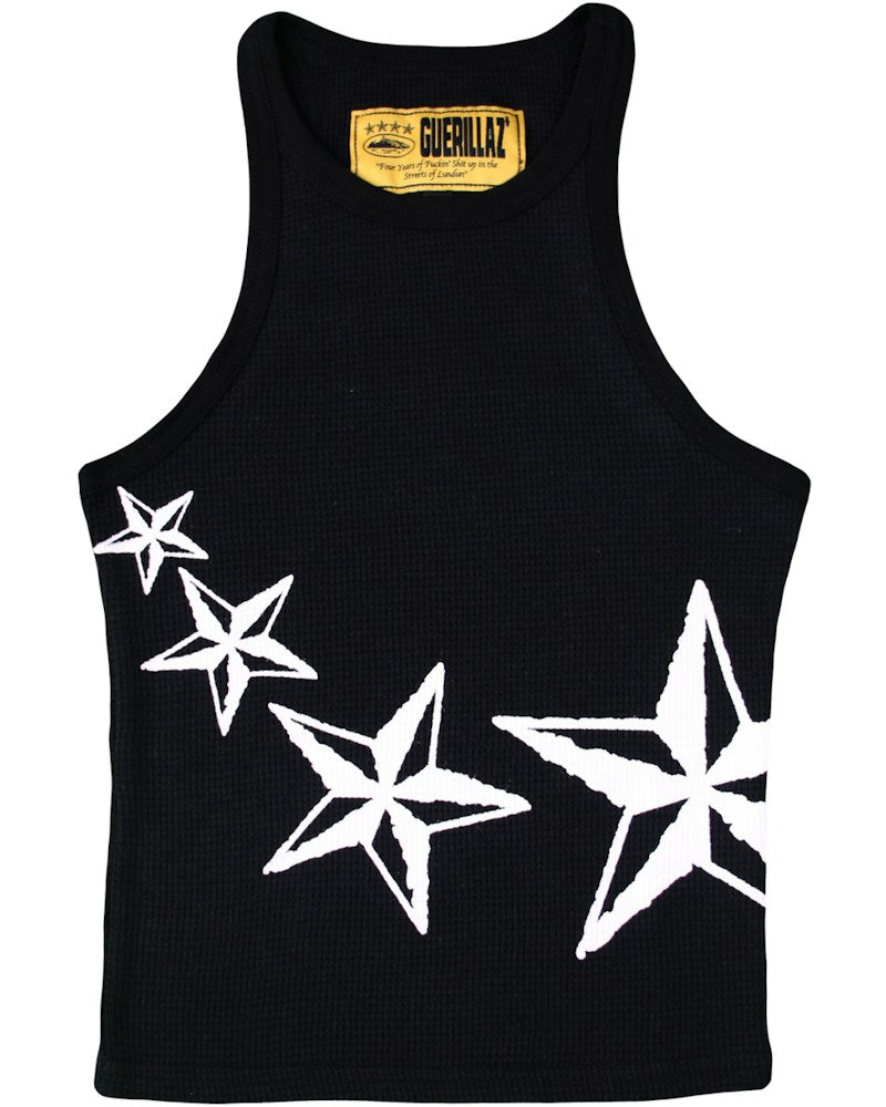Corteiz 4Starz Motion Womens Tank Top - Black