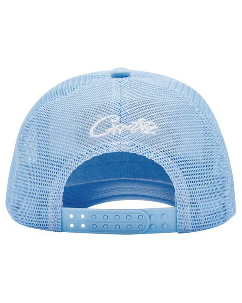 Corteiz 5 Starz Alcatraz Trucker - Baby Blue