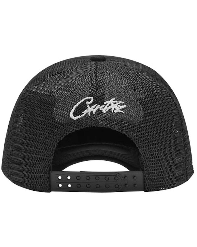 Corteiz 5 Starz Alcatraz Trucker - Black