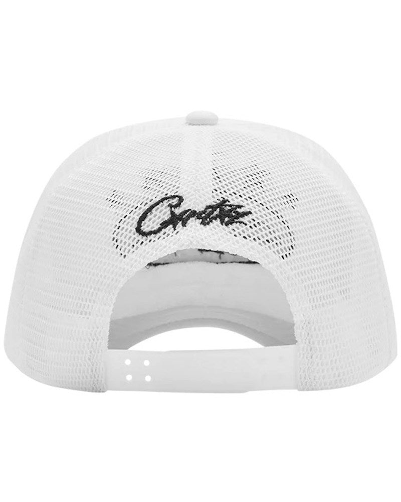 Corteiz 5 Starz Alcatraz Trucker - White