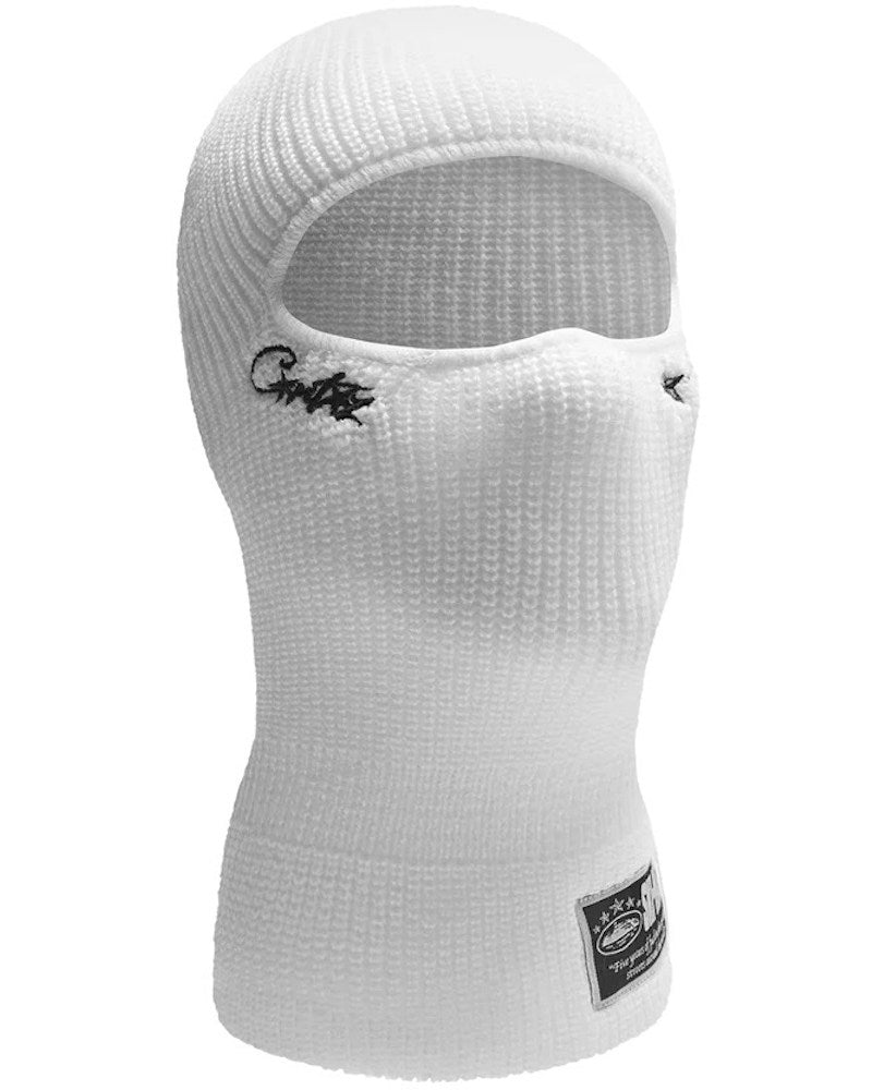 Corteiz 5 Starz Knit Bally - White