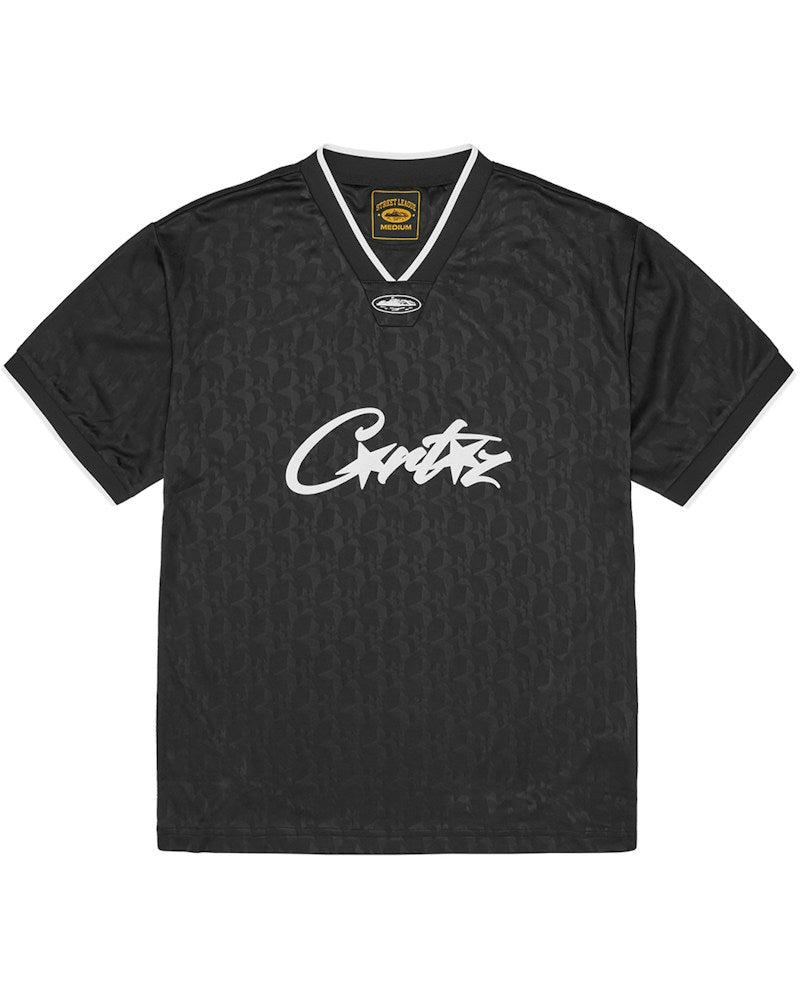 Corteiz 5 Starz Special Jersey - Black/White