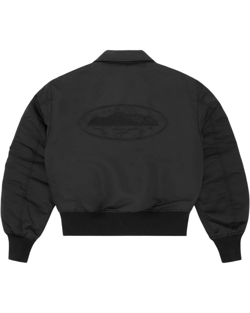 Corteiz Alcatraz Bomber V2 Jacket - Black