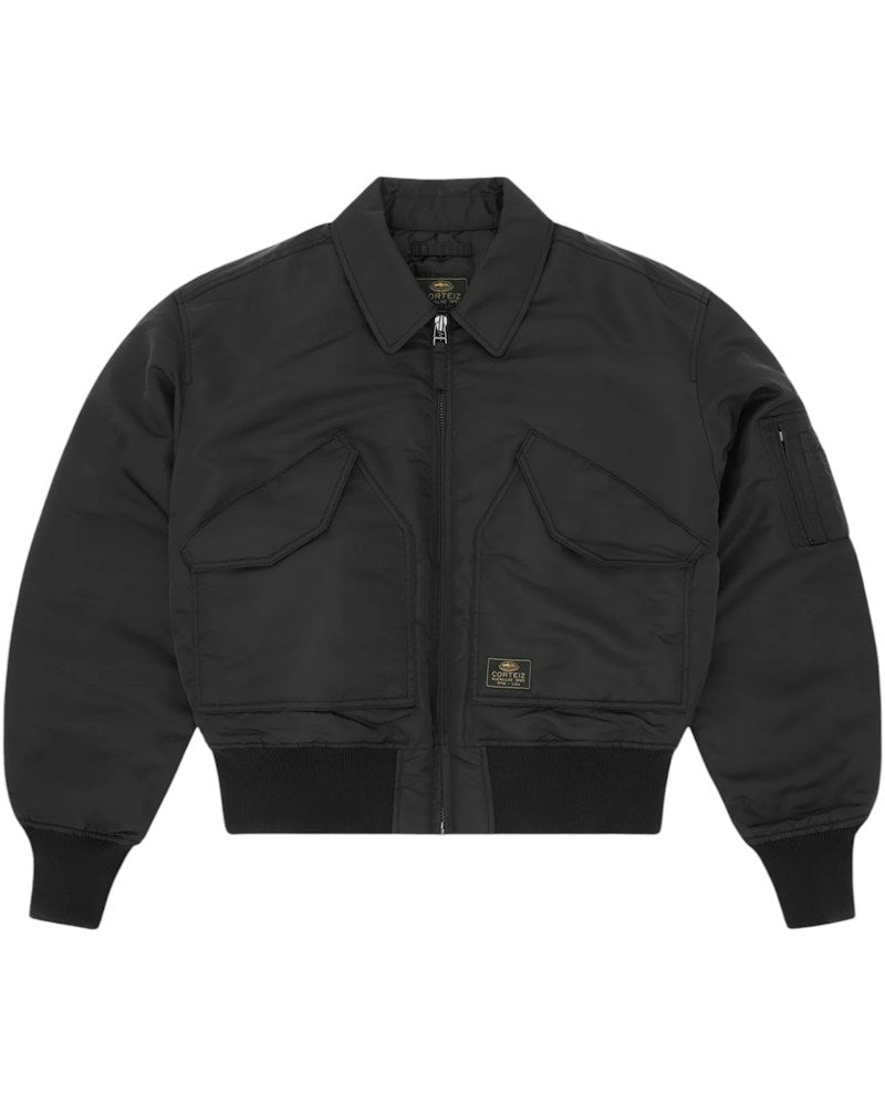 Corteiz Alcatraz Bomber V2 Jacket - Black