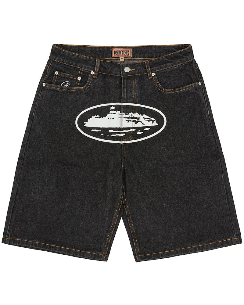 Corteiz Alcatraz Denim Shorts