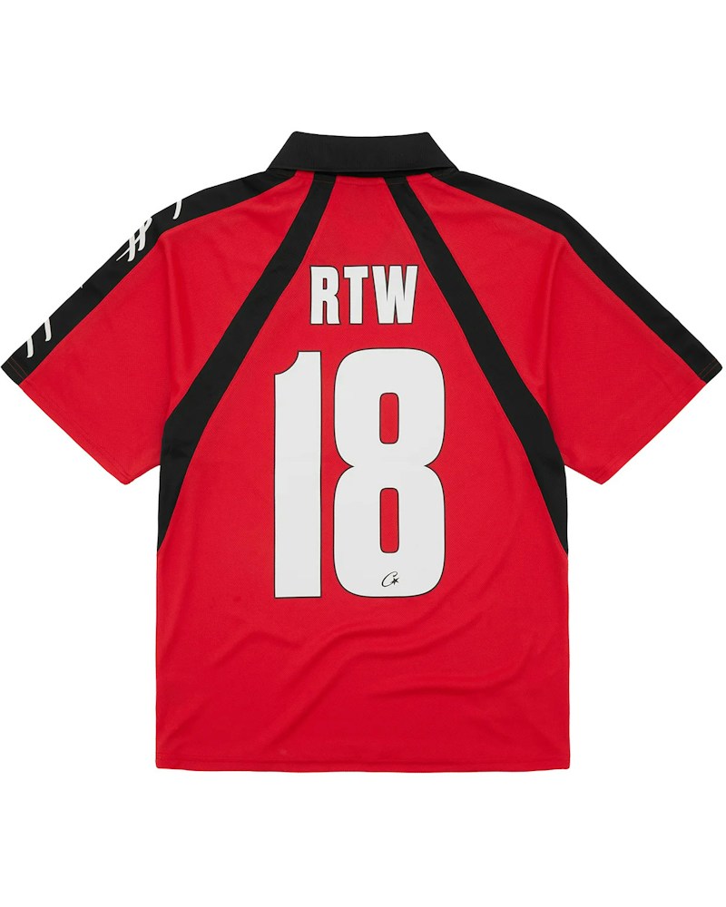 Corteiz Alcatraz Football Jersey - Red